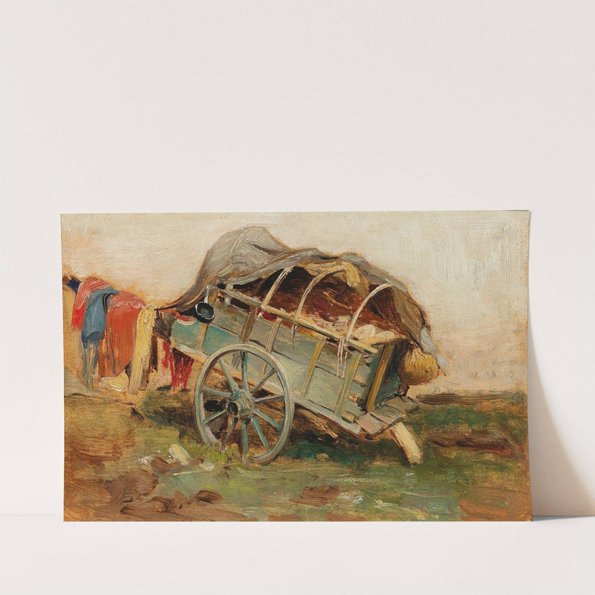 Hay Cart by Olga Wisinger-Florian