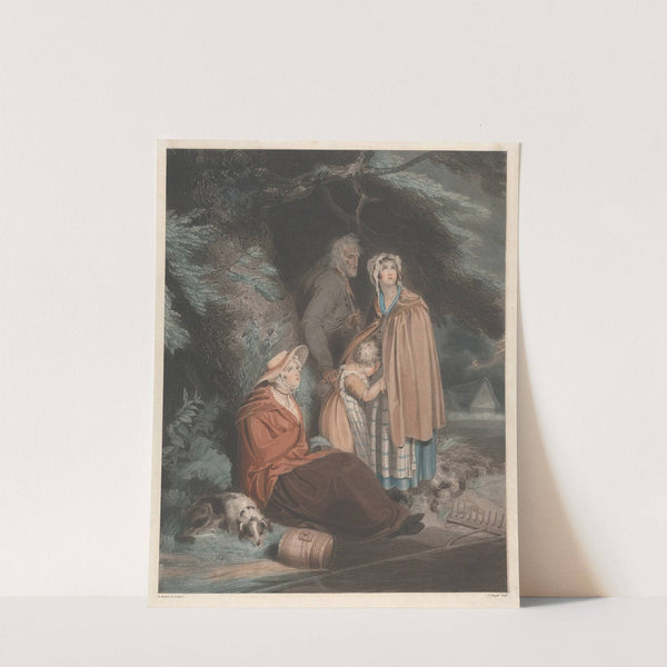 Hay Makers in a Storm (1798) by Richard Westall