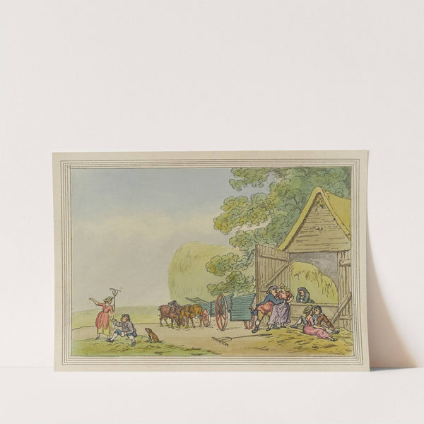 Hay-makers (1798) by Thomas Rowlandson