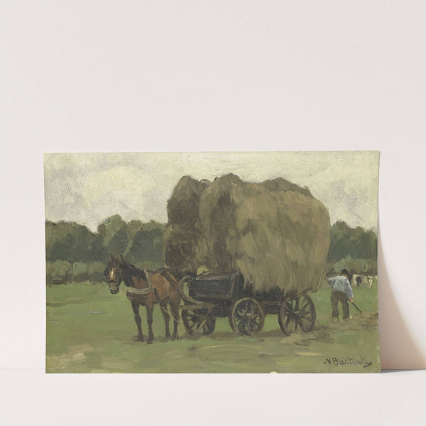 Hay Wagon by Nicolaas Bastert