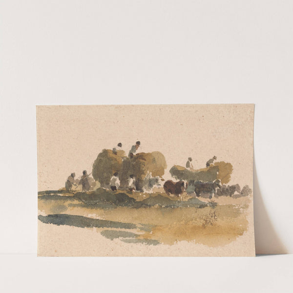 Hay Wagons by Peter DeWint