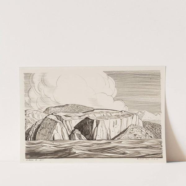 Haycock Point, Strait of Magellan, October 18 by Rockwell Kent