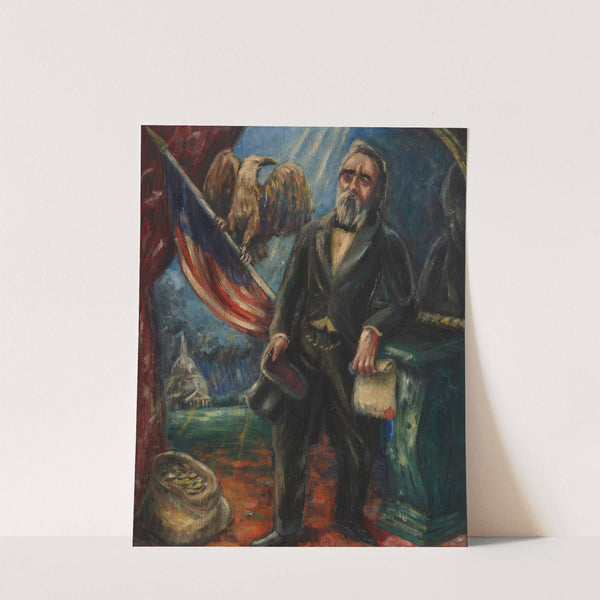 Hayes Platform of Sound Money by Lenna Dimock Glackens