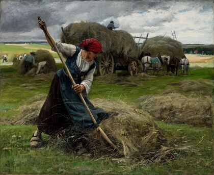 Haying Scene