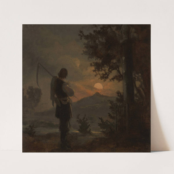 Haymaker (before 1862) by Aleksander Kotsis