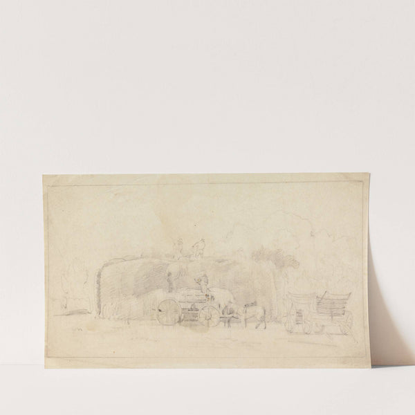 Haymakers (after 1794) by Cornelius Varley