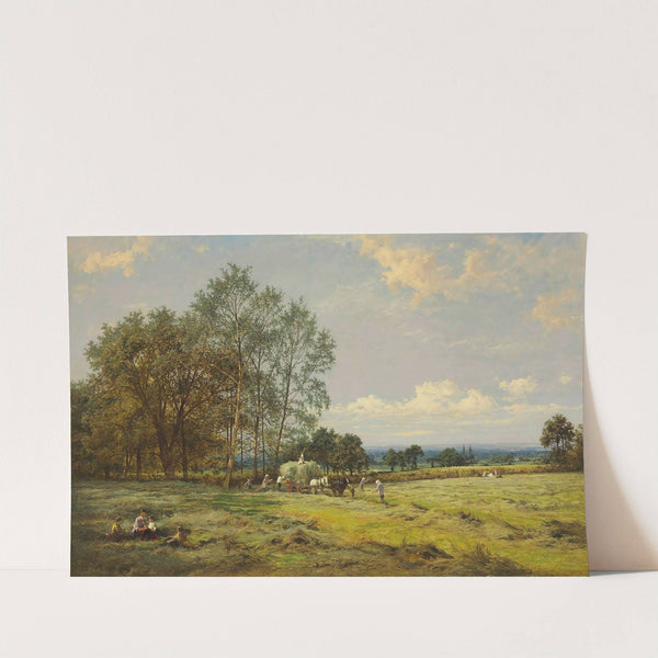 Haymakers (1880) by Benjamin Williams Leader