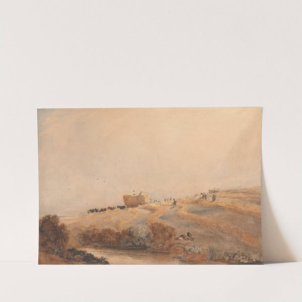 Haymaking (circa 1808) by David Cox