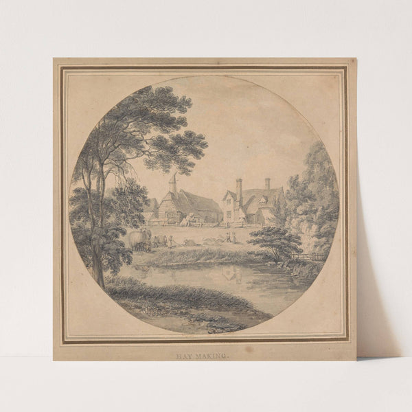 Haymaking by Thomas Hearne