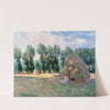 Haystacks (1885) by Claude Monet