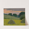 Haystacks (1899) by Arthur Wesley Dow