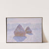Haystacks (Effect of Snow and Sun) (1891) by Claude Monet