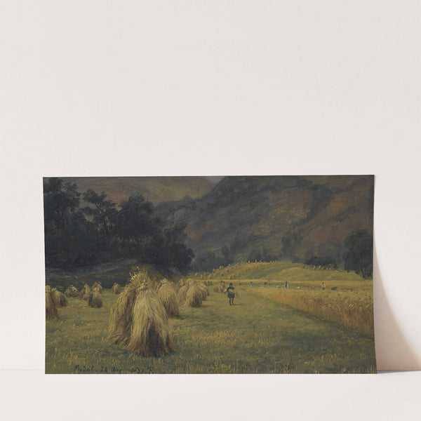 Haystacks, Rydal, Cumbria (1837) by Thomas Fearnley