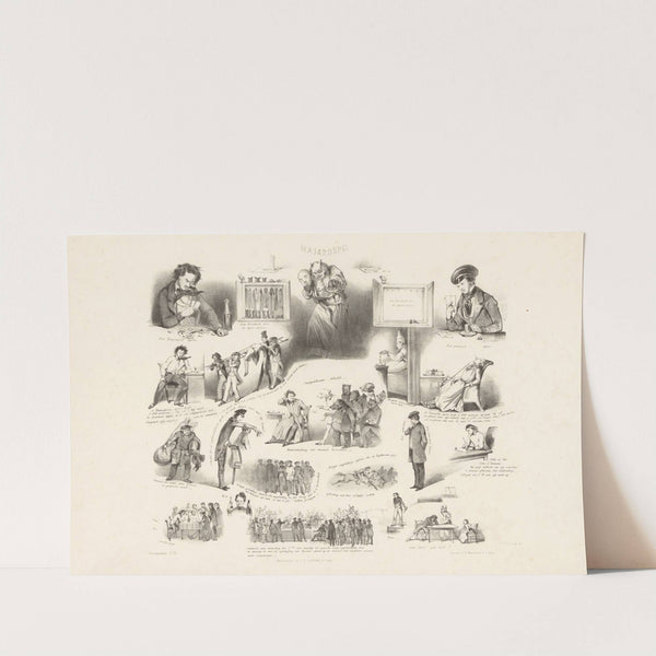 Hazardspelers (1846 - 1887) by Alexander Ver Huell