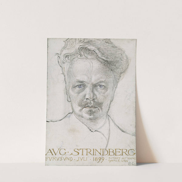 he Author August Strindberg (1899) by Carl Larsson
