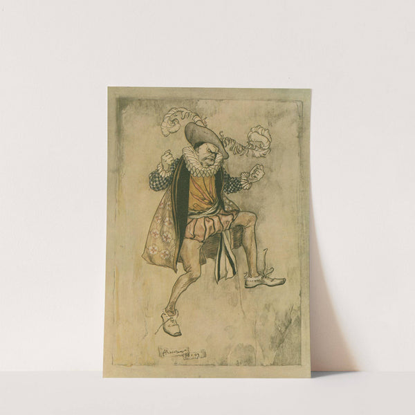 He bounced up and down, and so fearful a frown contracted his brow, you’d have thought he’d been blind. (1911) by Arthur Rackham