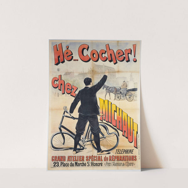 Hé…Cocher! chez MICHAUT (1900) by Henri Boulanger Gray