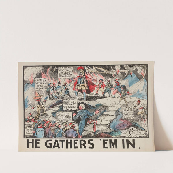 In Mittel Europa (1918) by Carey Cartoon Service