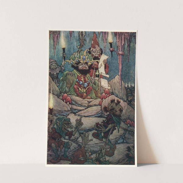 He is our trusty subject,’ said the king, ‘let him come forward and speak’ (1949) by Charles Folkard