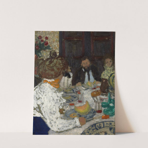The Luncheon (ca. 1895) by Édouard Vuillard