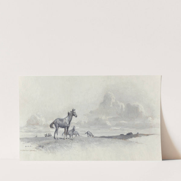 He Roamed the Open Range (1916) by William Herbert Dunton