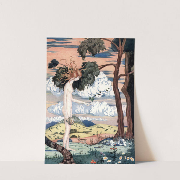 He saw Caitilin Ni Murrachu walking a little way in front with a small vessel in her hand by Thomas Mackenzie