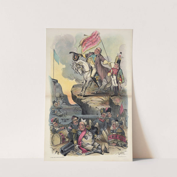 He starts in with an Austerlitz by Louis Dalrymple