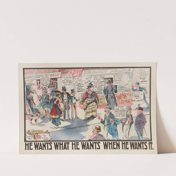 In No Man’s Land (1916) by Carey Cartoon Service