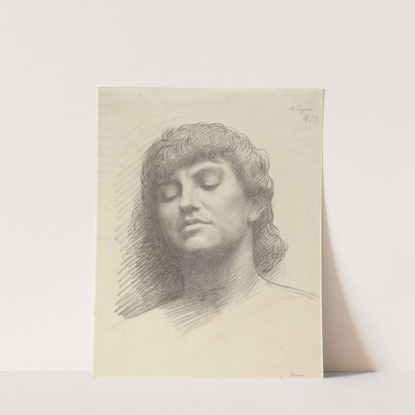 Head (1879) by Alphonse Legros