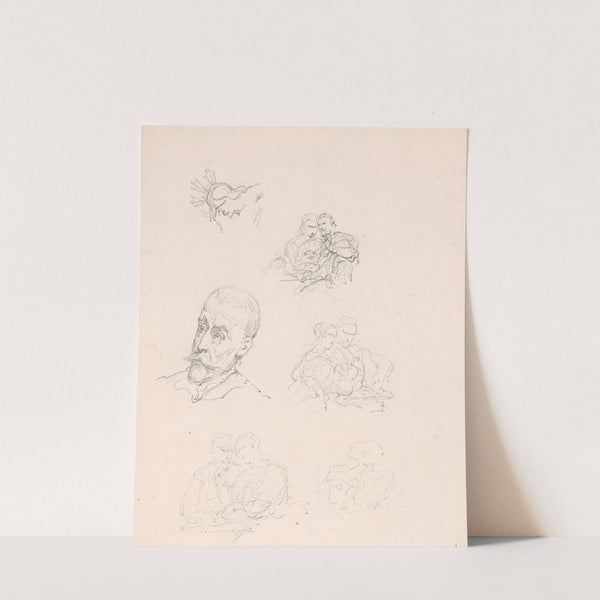 Head and Postures by Nicaise De Keyser