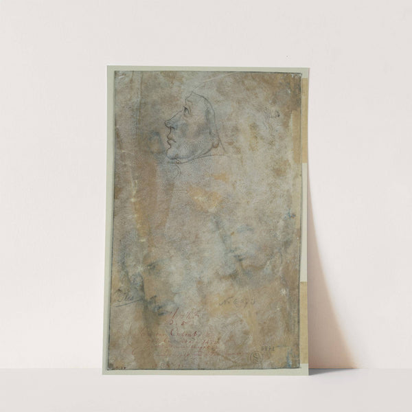 Head in profile by Dieric Bouts