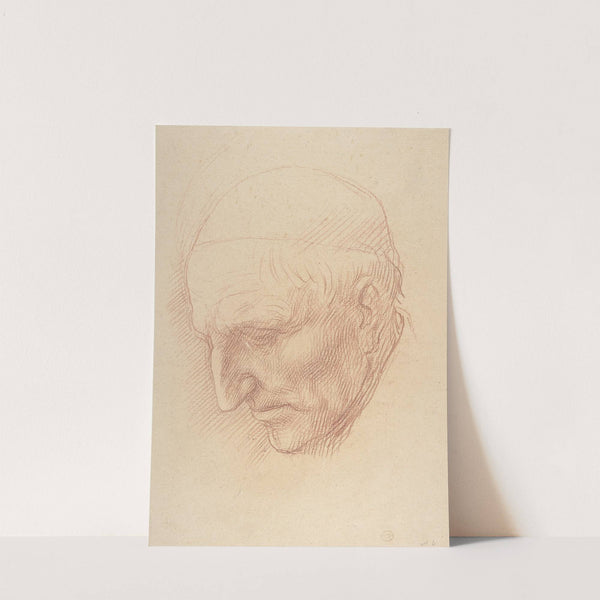 Head of a Beadle (1837–1911) by Alphonse Legros