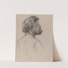 Head of a Bearded Gentleman (early 1860s) by Charles Louis Müller