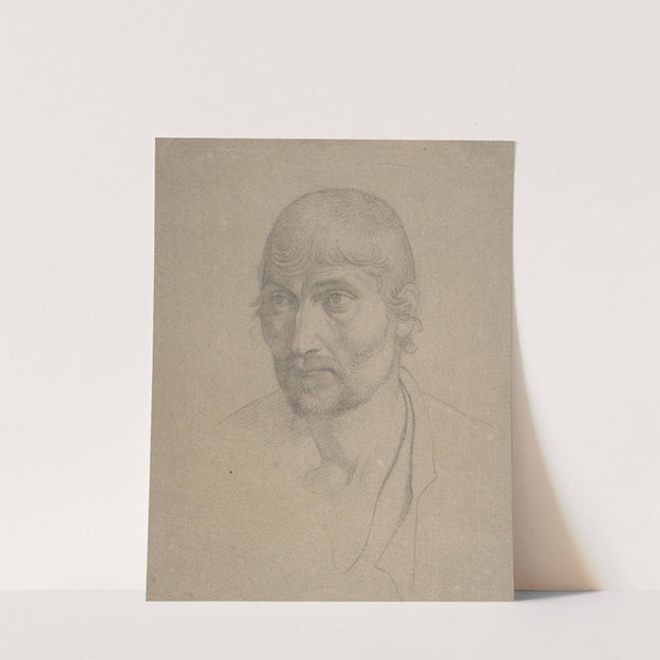 Head of a Bearded Man (ca. 1820–25) by Johann Friedrich Overbeck