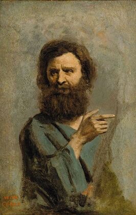 Head of a Bearded Man