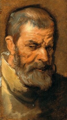 Head Of A Bearded Man