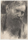 Head of a Bearded Man in Half-Profile (1894)