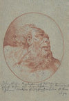 Head of a Bearded Man Looking Right