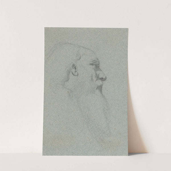 Head of a Bearded Man, Looking Right by Alexandre Bida