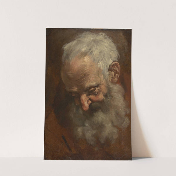 Head of a Bearded Man (Nicodemus) by Giacomo Cavedone