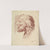 Head of a Bearded Old Man in Profile to the Right by Johann Evangelist Kastner