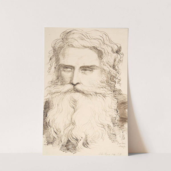 Head of a Bearded Old Man by Sir George Hayter