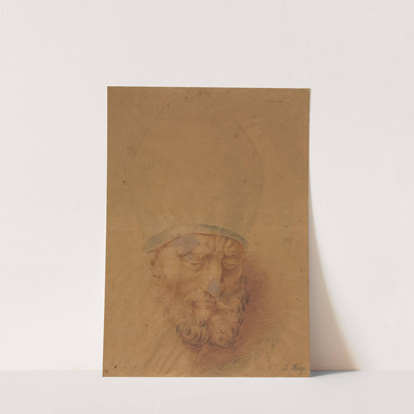 Head of a Bishop (third quarter 1700s) by Anton Raphael Mengs