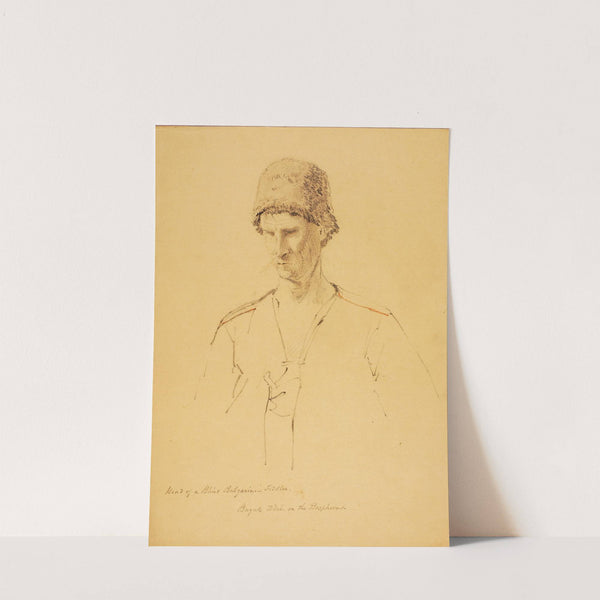 Head of a Blind Bulgarian Fiddler by Miner Kilbourne Kellogg