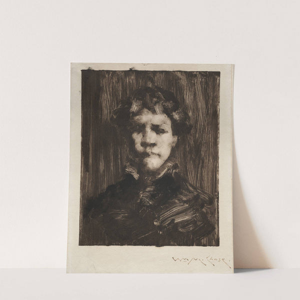 Head of a Boy (c. 1878) by William Merritt Chase