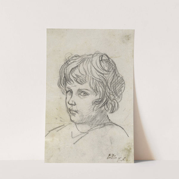 Head of a Boy by Jacques Louis David