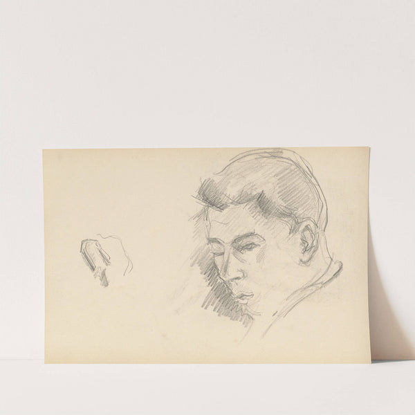 Head of a Boy (1887-1889) by Paul Cézanne