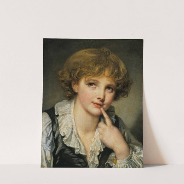 Head of a Boy by Jean-Baptiste Greuze
