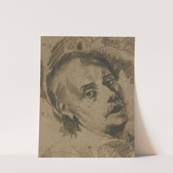 Head of a cavalier by Johann Liss