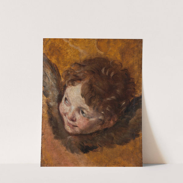 Head of a Cherub by Daniele Crespi